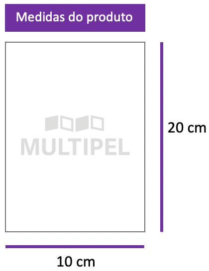 Saco Plástico 10x20 cm 0,06 com 1 Kg Imagem 1