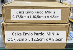 Caixa de Papelão Pardo Envio Mini 2 (17,5 X 10,5 X 4,5) Fardo de 25 un.