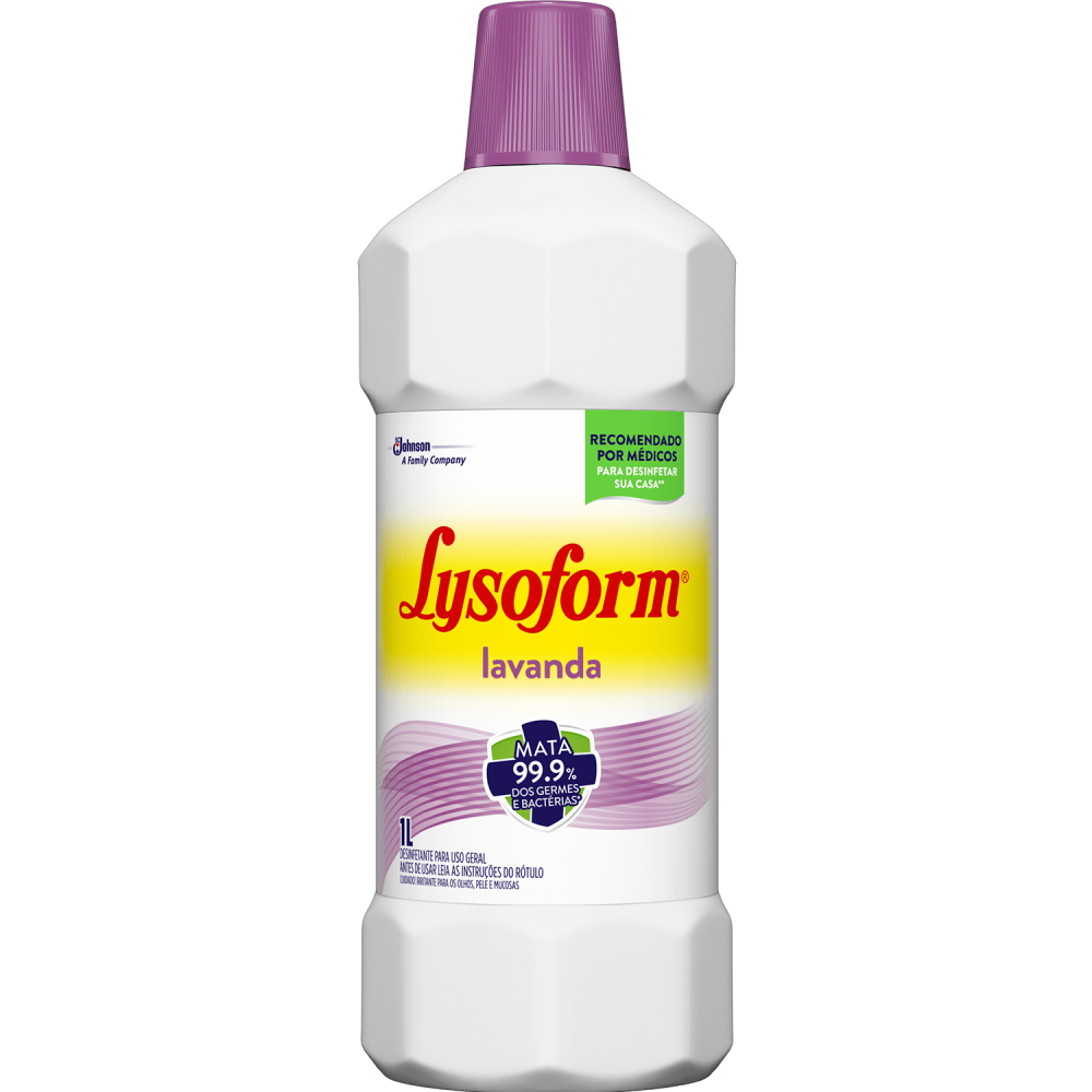 MULTIPEL - Desinfetante Lysoform Líquido Lavanda 1L