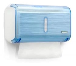 Dispenser Compacto Múltiplo (Cai Cai / Toalha Interfolha) - Azul